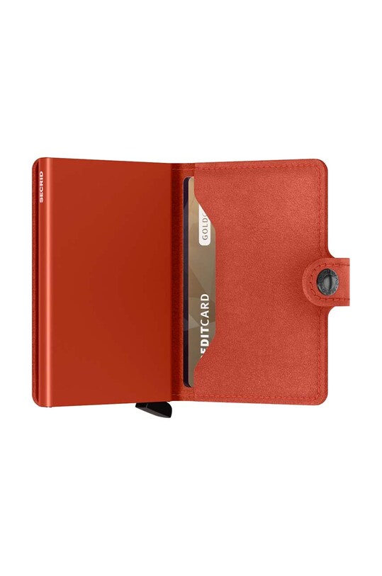 Kožená peňaženka Secrid Miniwallet Original Orange oranžová M.Orange