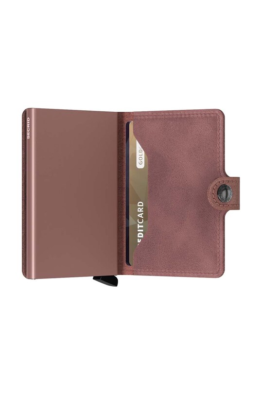 Шкіряний гаманець Secrid Vintage Mauve рожевий MV.Mauve