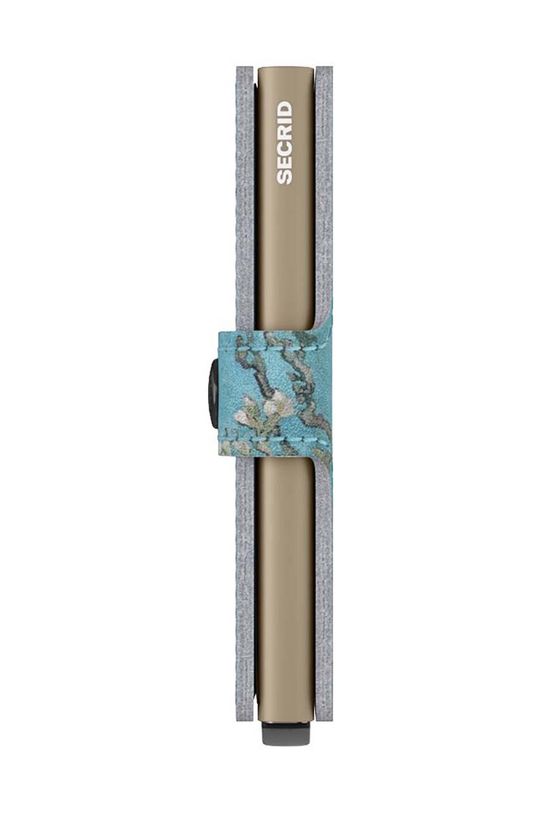 Δερμάτινο πορτοφόλι Secrid Miniwallet Art Almond Blossom MAr.Almond.Blossom πολύχρωμο