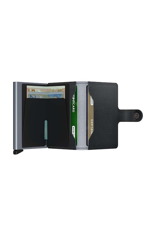 Аксесуари Шкіряний гаманець Secrid Miniwallet Art Pearl Earring MAr.Pearl.Earring барвистий