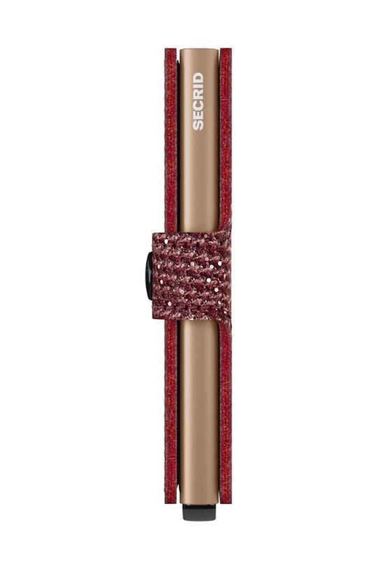 Secrid portofel de piele Miniwallet Sparkle Red MSp.Red rosu