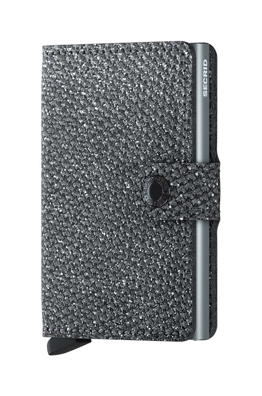 Kožená peňaženka Secrid Miniwallet Sparkle Silver jednofarebný strieborná MSp.Silver