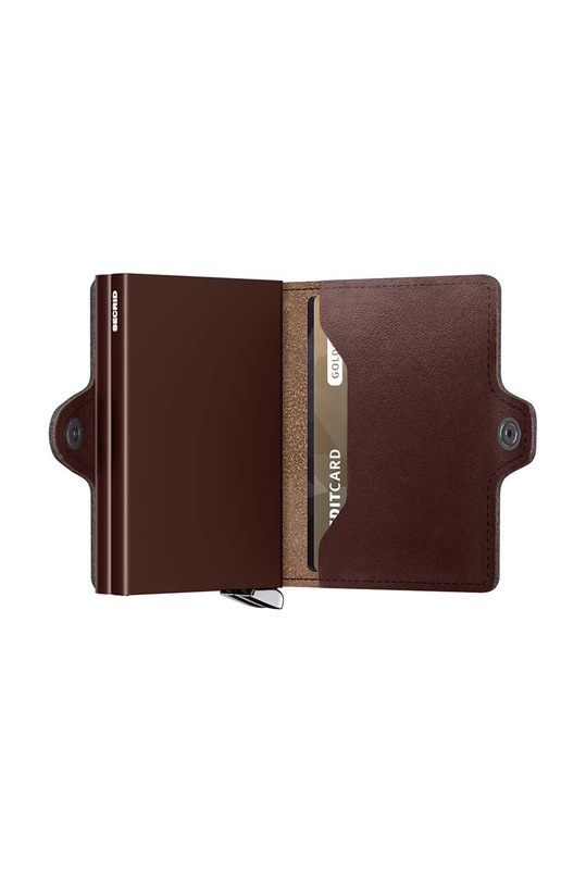 Kožená peňaženka Secrid hnedá TDu.DarkBrown