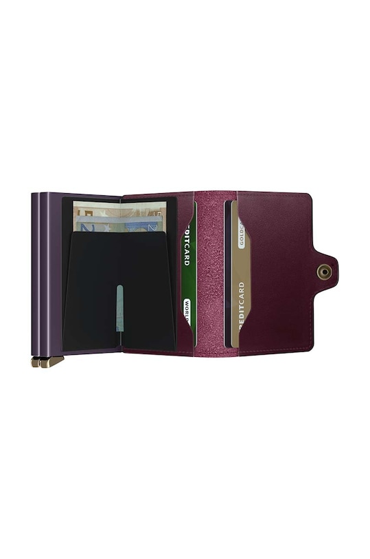Аксесуари Шкіряний гаманець Secrid TDu.Bordeaux бордо