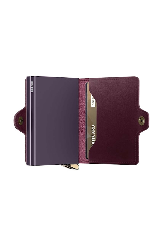 Шкіряний гаманець Secrid бордо TDu.Bordeaux