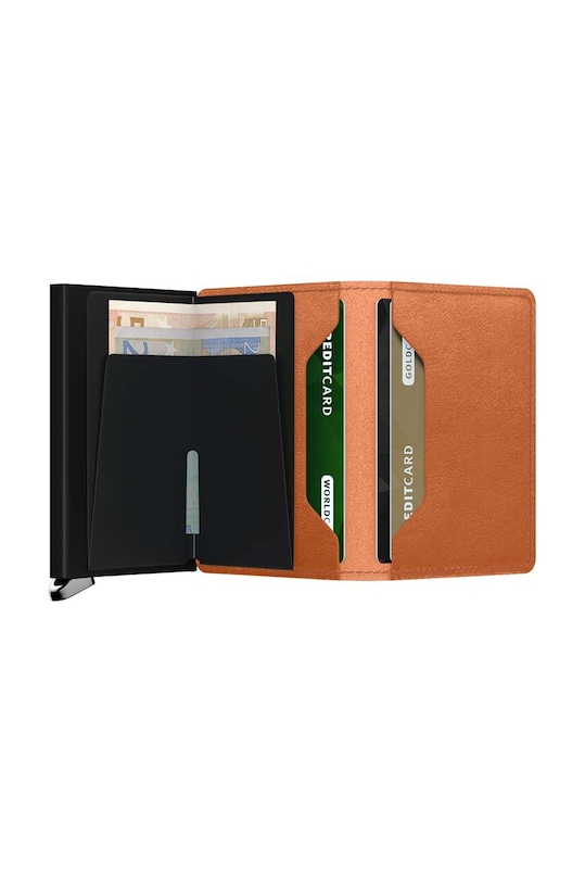Accesorii Secrid portofel de piele SBc.Cognac maro