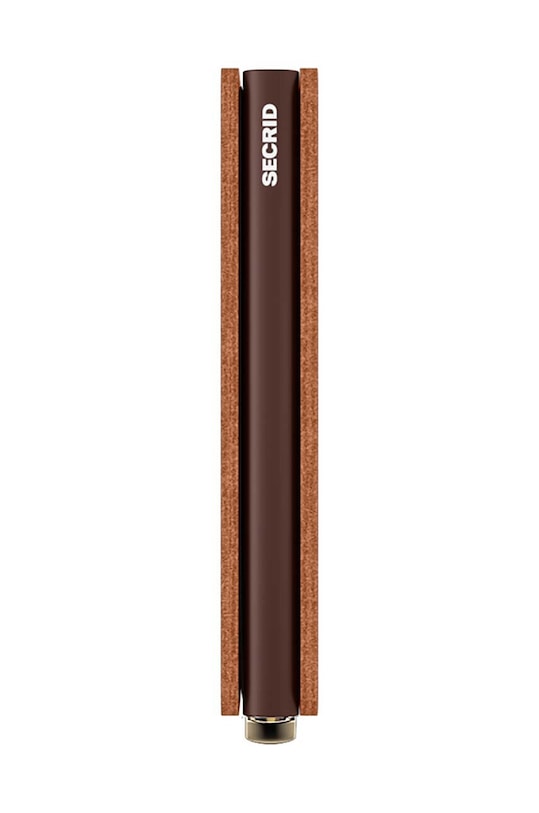 Secrid portfel skórzany SEl.Cognac brązowy