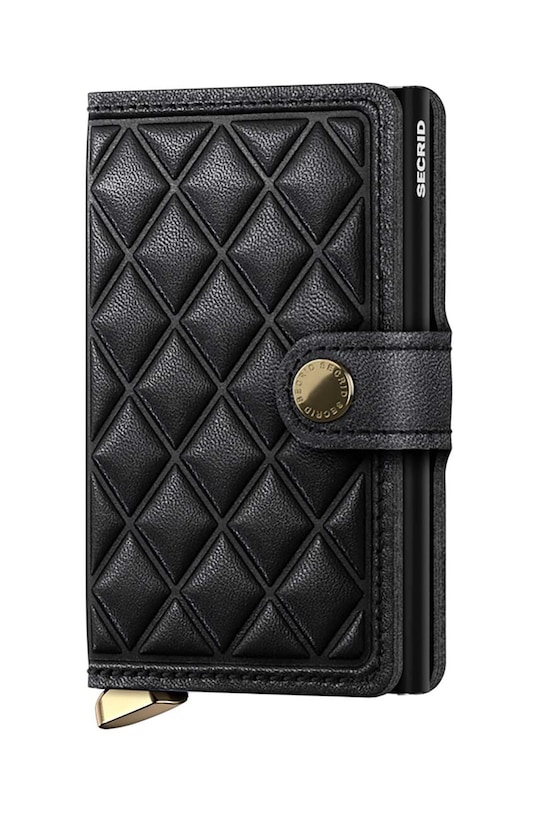 Secrid portofel de piele piele negru MEd.Black