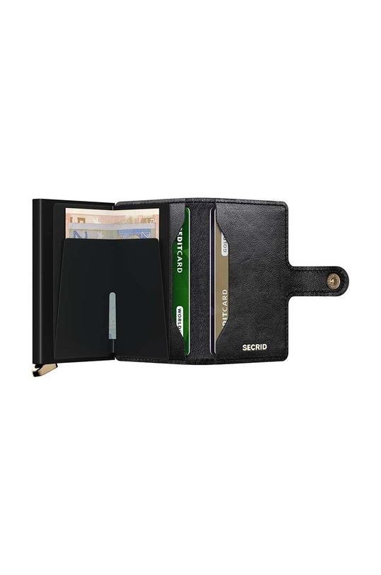 Accesorii Secrid portofel de piele MEd.Black negru