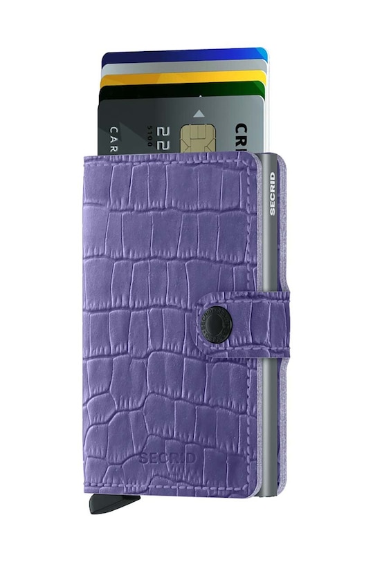 Кошелек Secrid MCl.Lavender фиолетовой ZA00