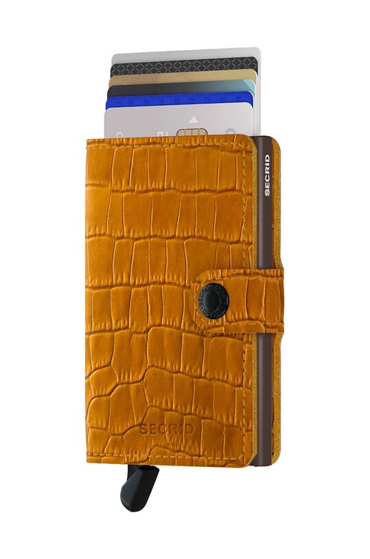 Гаманець Secrid MCl.Ochre.Brown коричневий ZA00