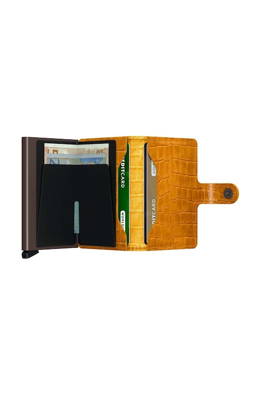 Аксесоари Портмоне Secrid MCl.Ochre.Brown кафяв