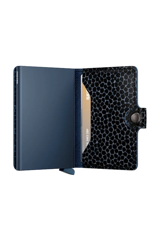 Δερμάτινο πορτοφόλι Secrid μπλε MGi.Blue