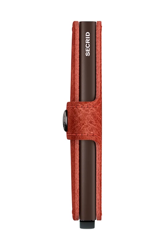 Кожаный кошелек Secrid MV.Orange оранжевый