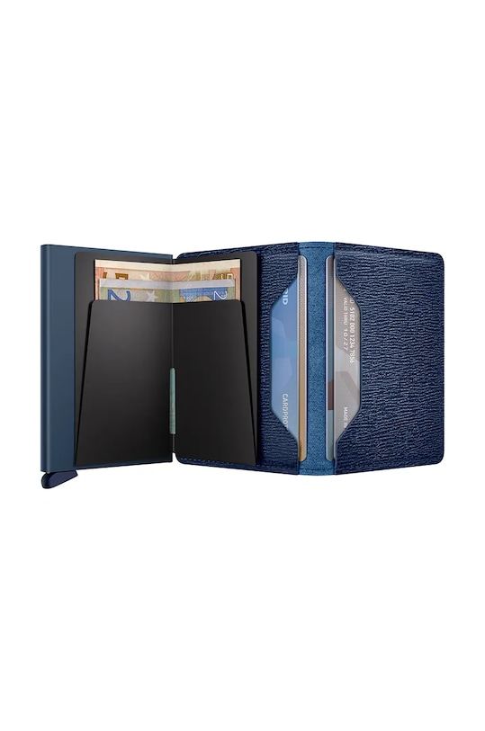 Аксессуары Кожаный кошелек Secrid SC.Navy тёмно-синий