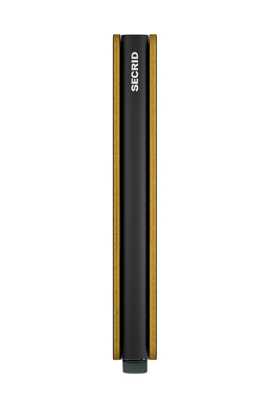 Secrid portfel skórzany SM.BlackOchre czarny