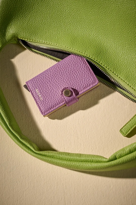Secrid portofel de piele MPe.Orchid