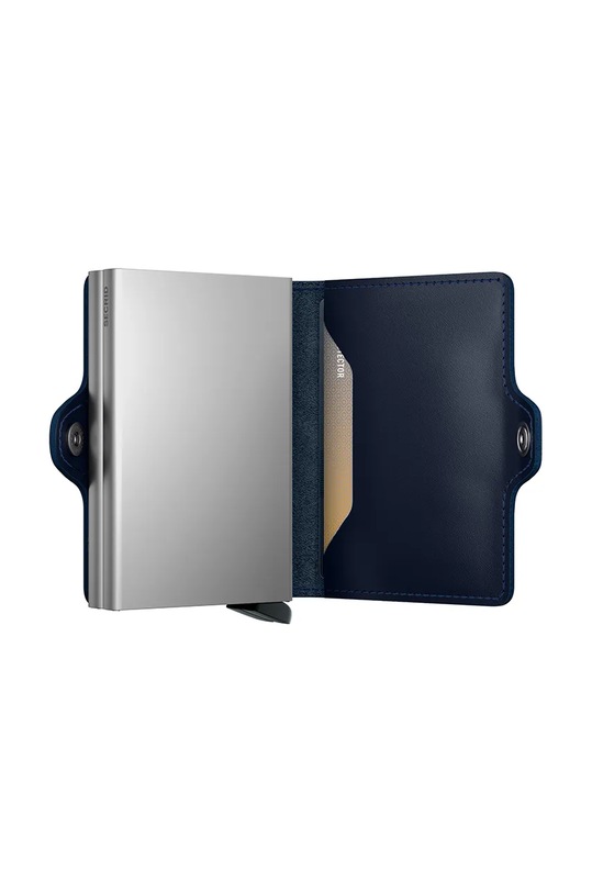 Кожаный кошелек Secrid тёмно-синий TO.Navy