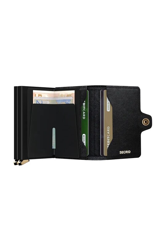 Аксесуари Шкіряний гаманець Secrid TEd.Black чорний
