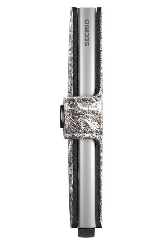 Kožená peněženka Secrid MCr.Silver stříbrná