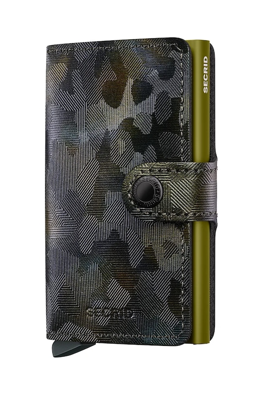 Secrid portofel de piele piele verde MJu.Moss