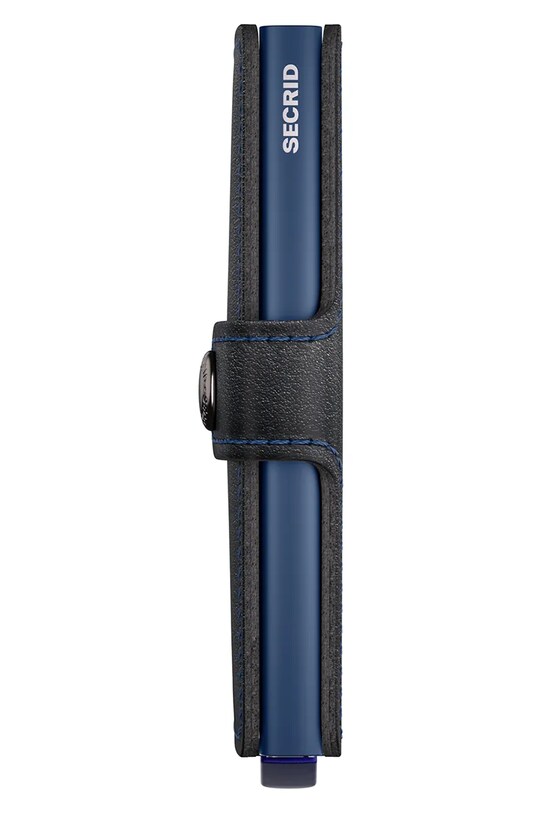 Secrid portofel de piele M.Black.Navy negru