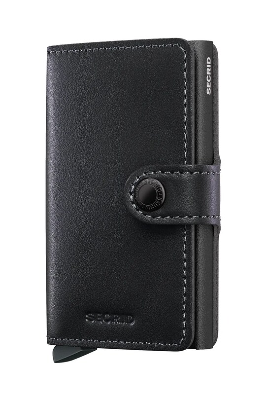 Secrid portofel de piele piele negru MPc.Black