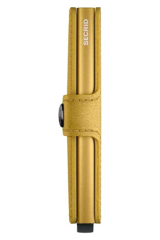 Secrid portfel skórzany MV.Yellow żółty