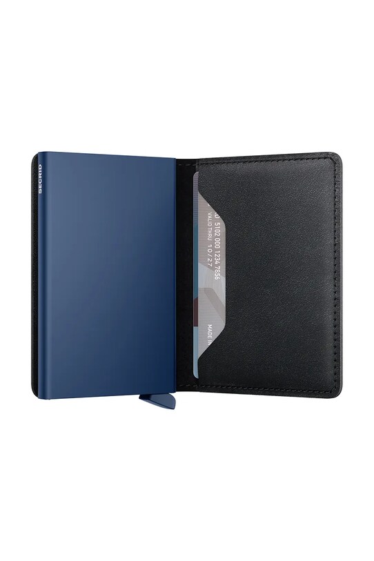 Accesorii Secrid portofel de piele SO.Black.Navy negru