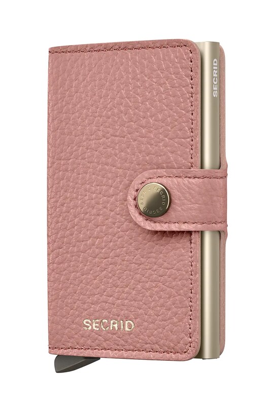 Secrid portofel de piele piele roz MPe.Rose