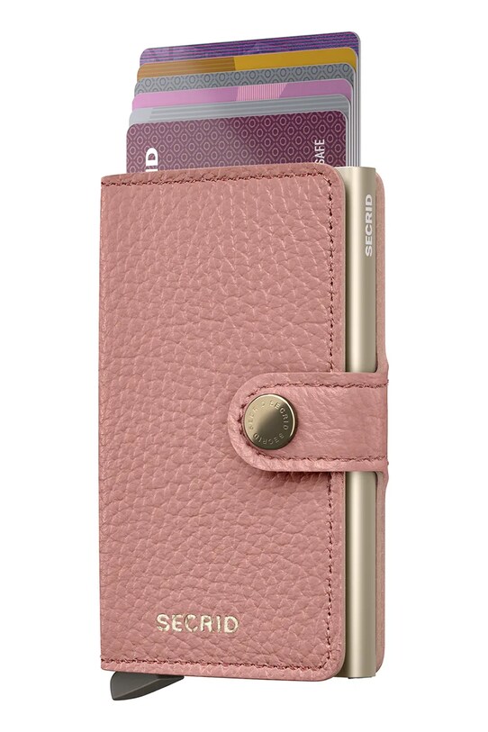 Secrid portofel de piele MPe.Rose roz ZA00