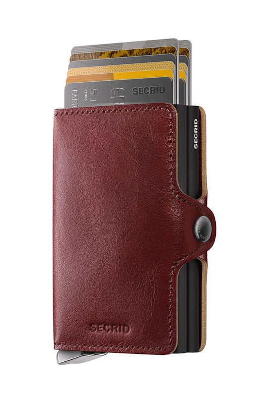 Secrid portofel de piele TBc.Brown maro ZA00