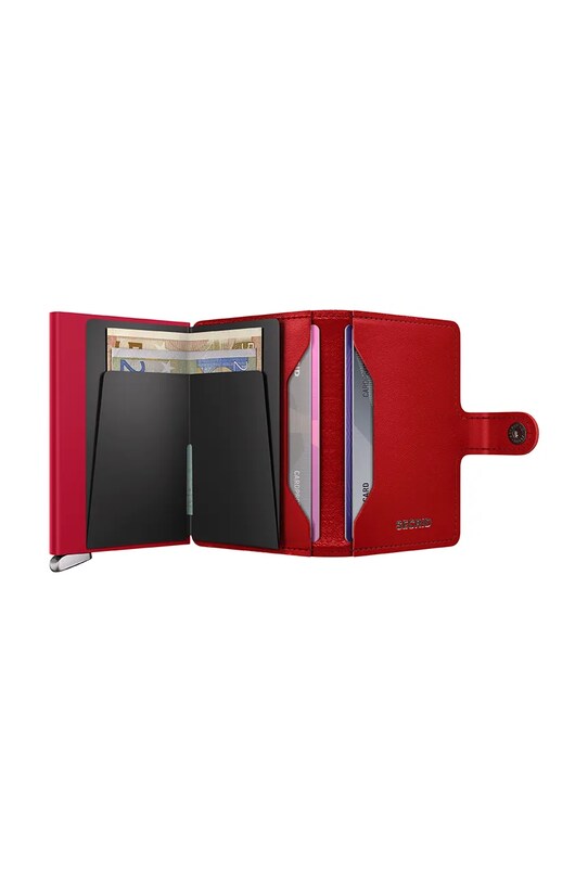 Accesorii Secrid portofel de piele MEd.Red rosu