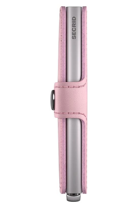 Кожаный кошелек Secrid MEd.Rose розовый