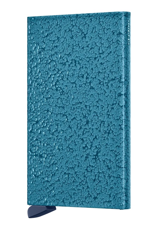Secrid etui na karty HAMMERSTONE etui na karty turkusowy CH.Hammered