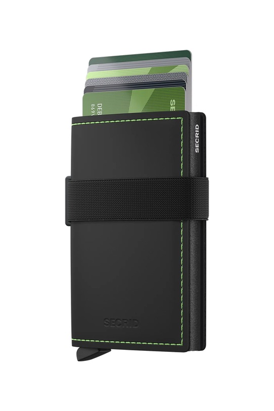 Secrid portfel RFID skórzany MATTE BMa.Matte czarny ZA00