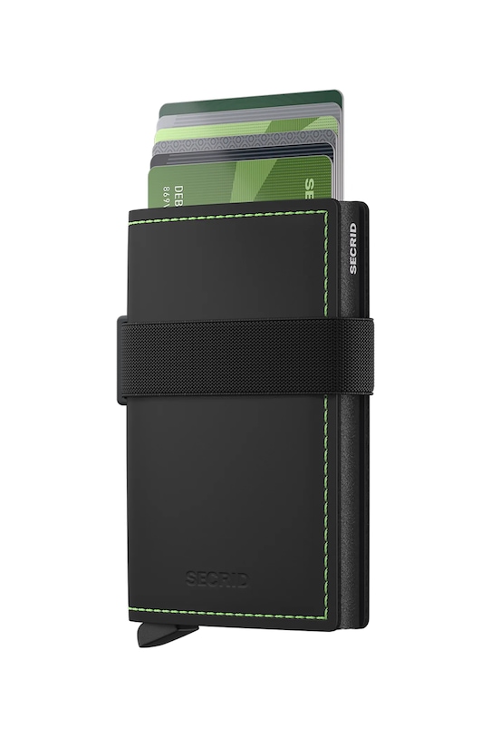 Secrid portfel RFID skórzany MATTE BMa.Matte czarny ZA00