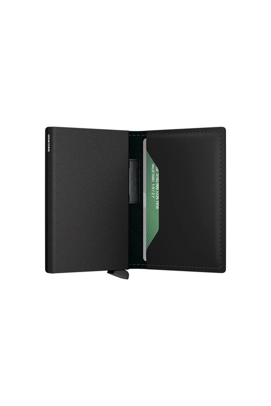 Secrid portfel RFID skórzany MATTE czarny BMa.Matte
