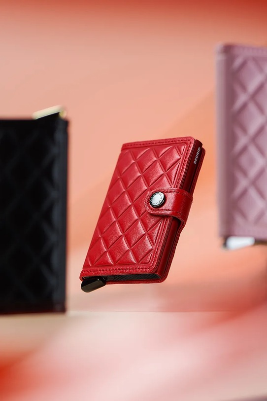 Secrid portfel skórzany EMBOSS DIAMOND MEd.Emboss.Diamond