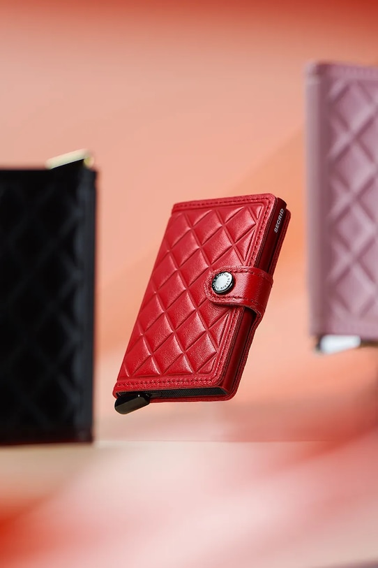 Secrid portfel skórzany EMBOSS DIAMOND MEd.Emboss.Diamond