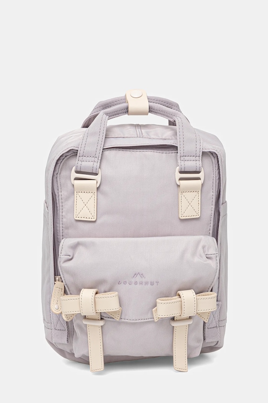 Σακίδιο πλάτης Doughnut Macaroon Mini Ribbon x Unicorn Dream λείο δέρμα μωβ D124RU.000130