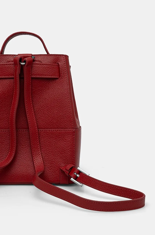 Аксессуары Кожаный рюкзак Silvian Heach CARACCIOLO RCP25013ZA красный