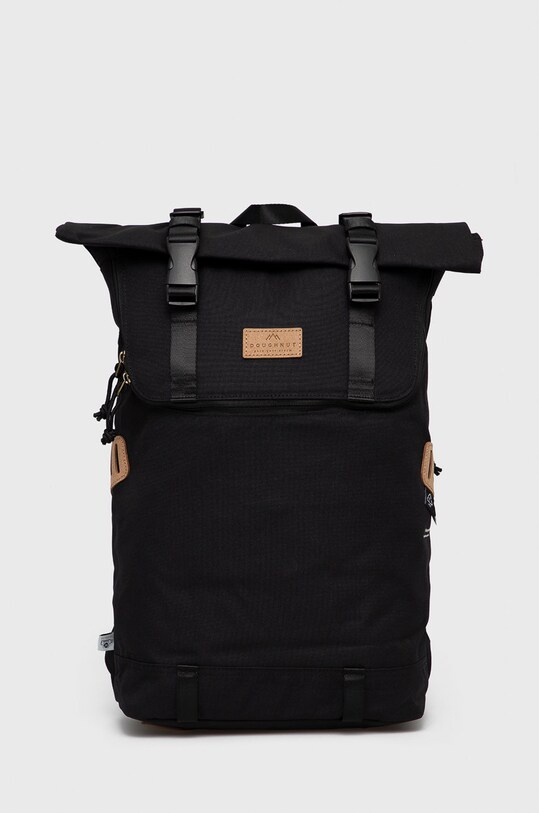 Doughnut Rucsac Christopher Reborn incape in A4 negru D195RE.0003