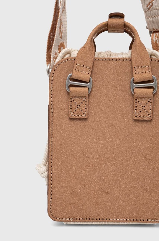 Doughnut borseta de piele Macaroon Tiny Bucket Sweetened Fantasy bej D226DSF.0011