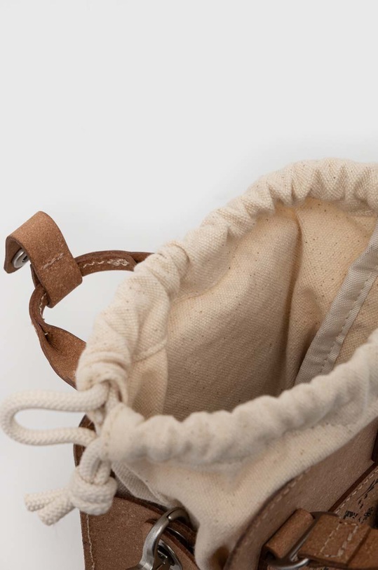 Doughnut borseta de piele Macaroon Tiny Bucket Sweetened Fantasy D226DSF.0011 bej