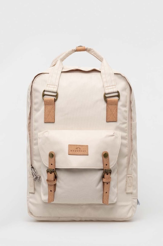 Ruksak Doughnut Macaroon Large Reborn jednofarebný béžová D011RE.0008