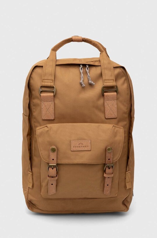 Ruksak Doughnut Macaroon Large Reborn jednofarebný hnedá D011RE.0030