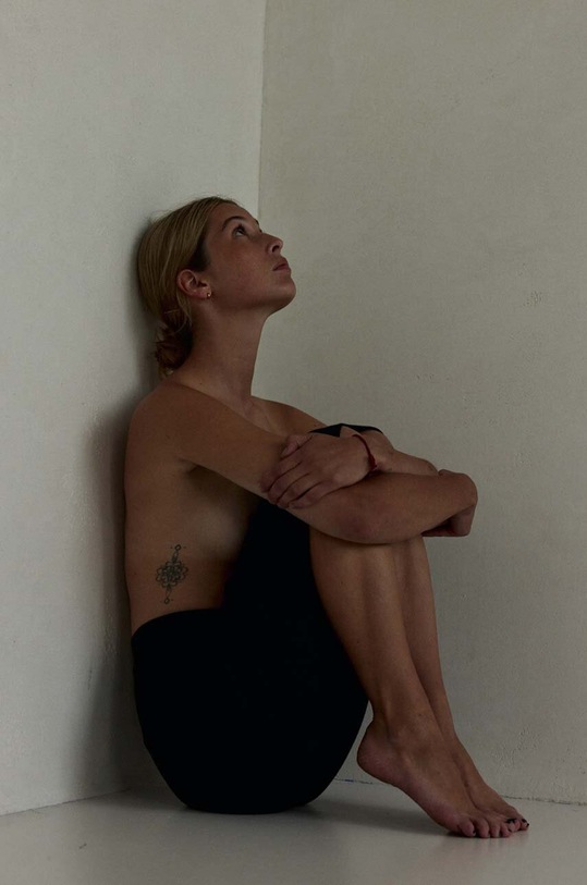 Спідниця MUUV. чорний spodnica.ribbed.high