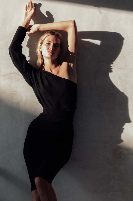 Спідниця MUUV. spodnica.ribbed.high