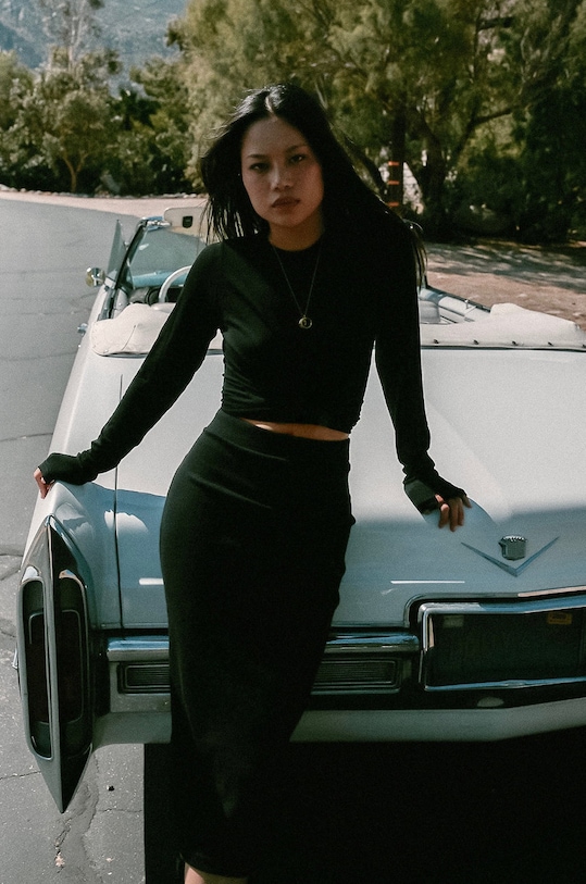 Спідниця MUUV. spodnica.ribbed.high